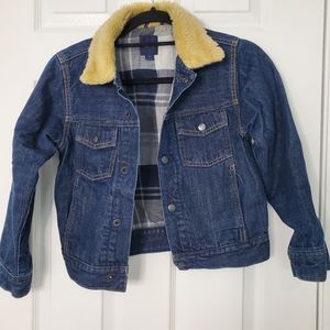 Gap Boys Faux Sherpa Jean Jacket